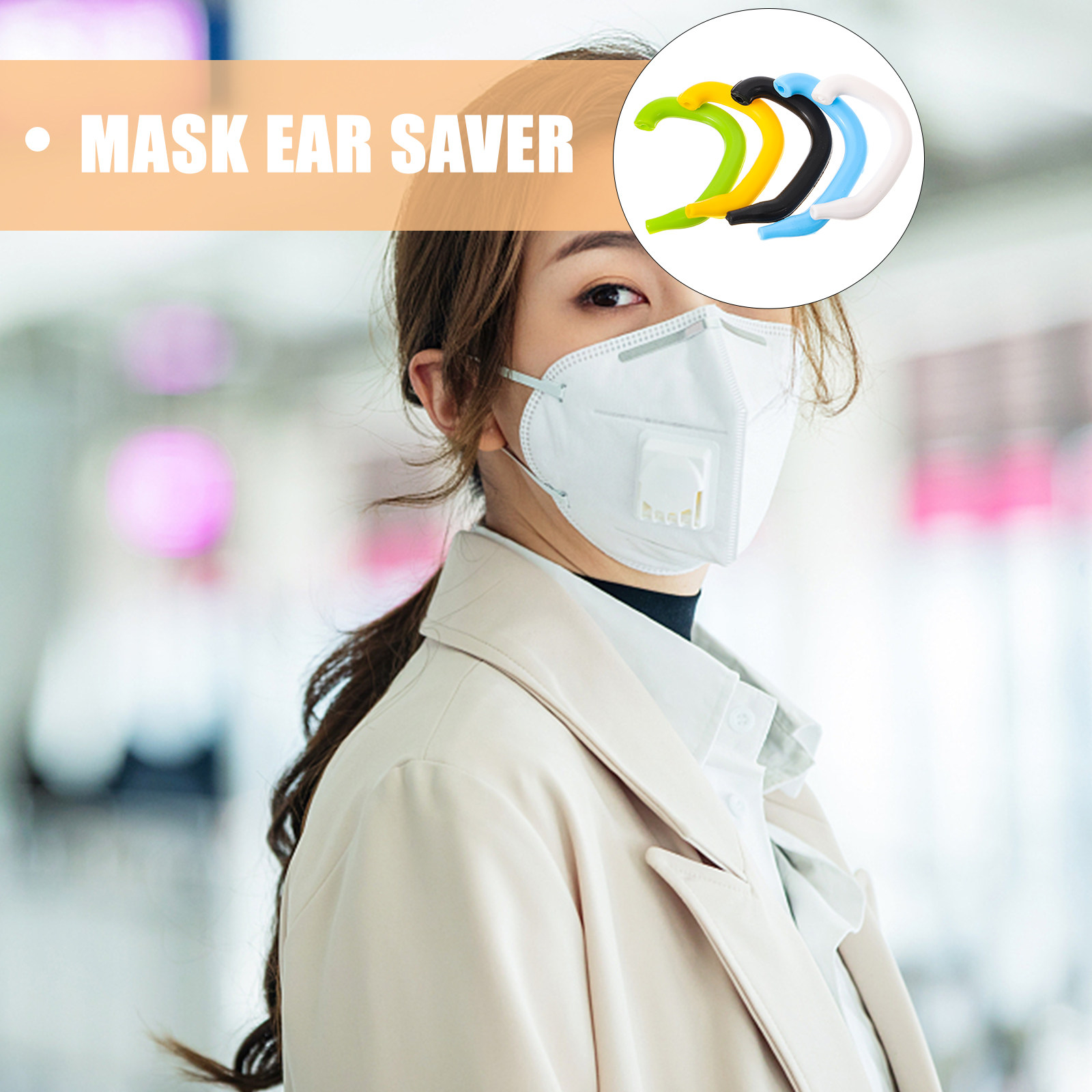 5Pcs Premium Silicone Ear Save - Mask Ear Saver Strap review and price