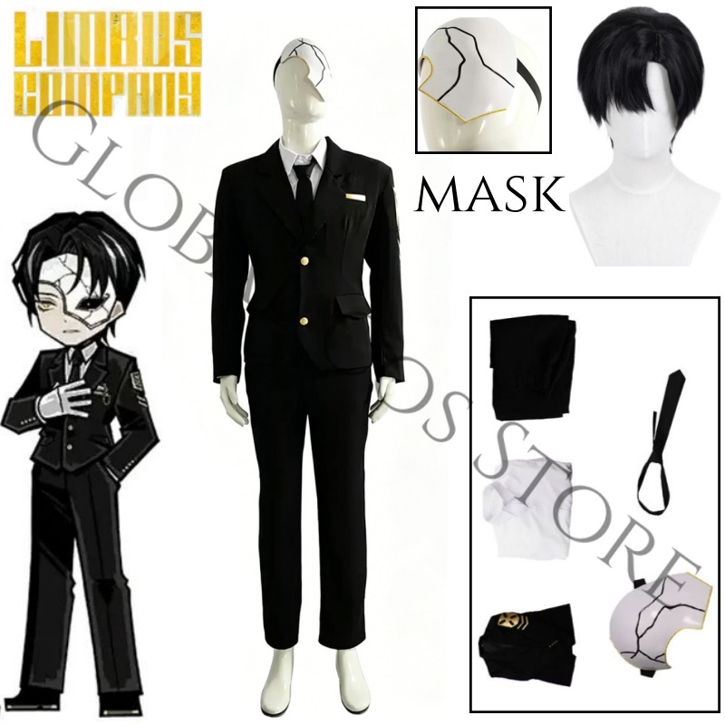 Game Character Rien Cosplay Co - Black Face Mask Pack review and price