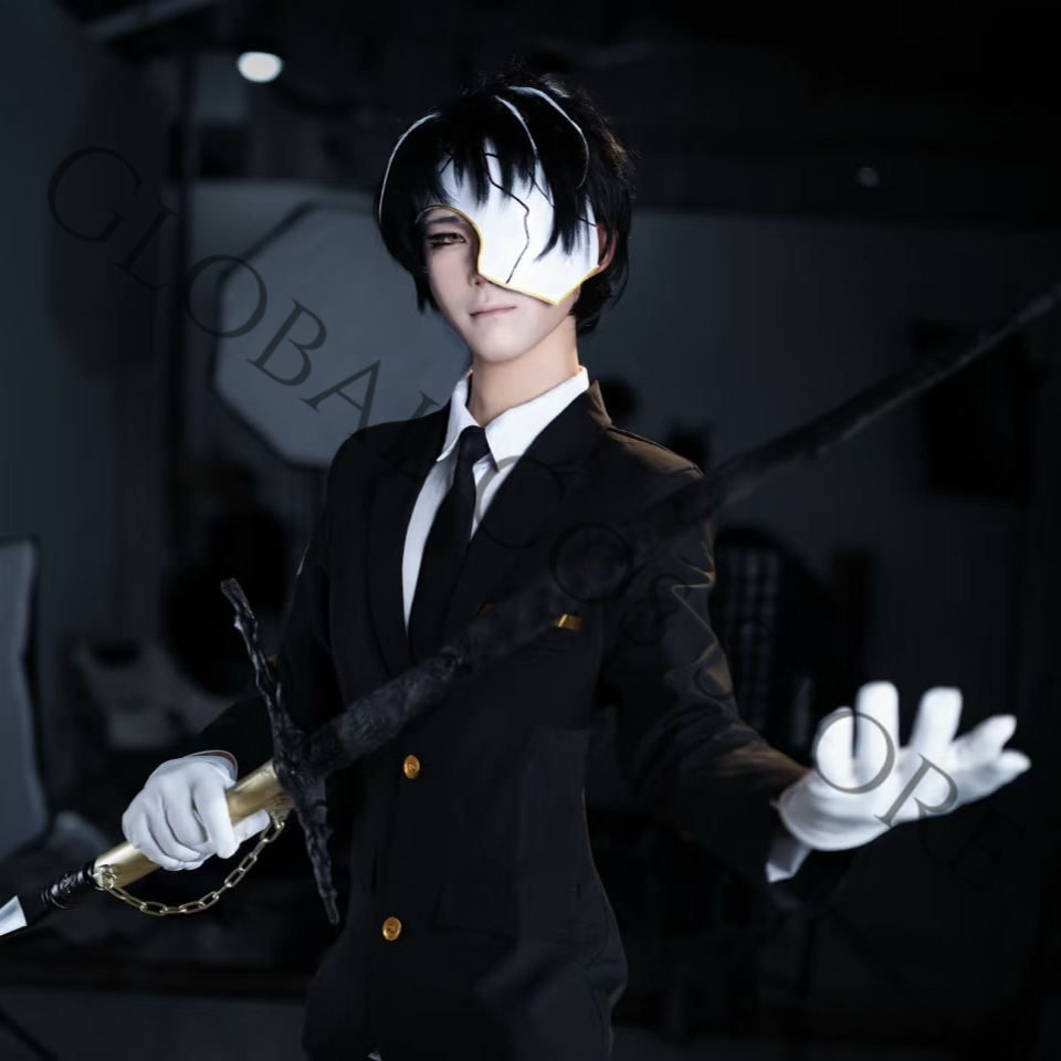Game Character Rien Cosplay Co - Black Face Mask Pack review and price