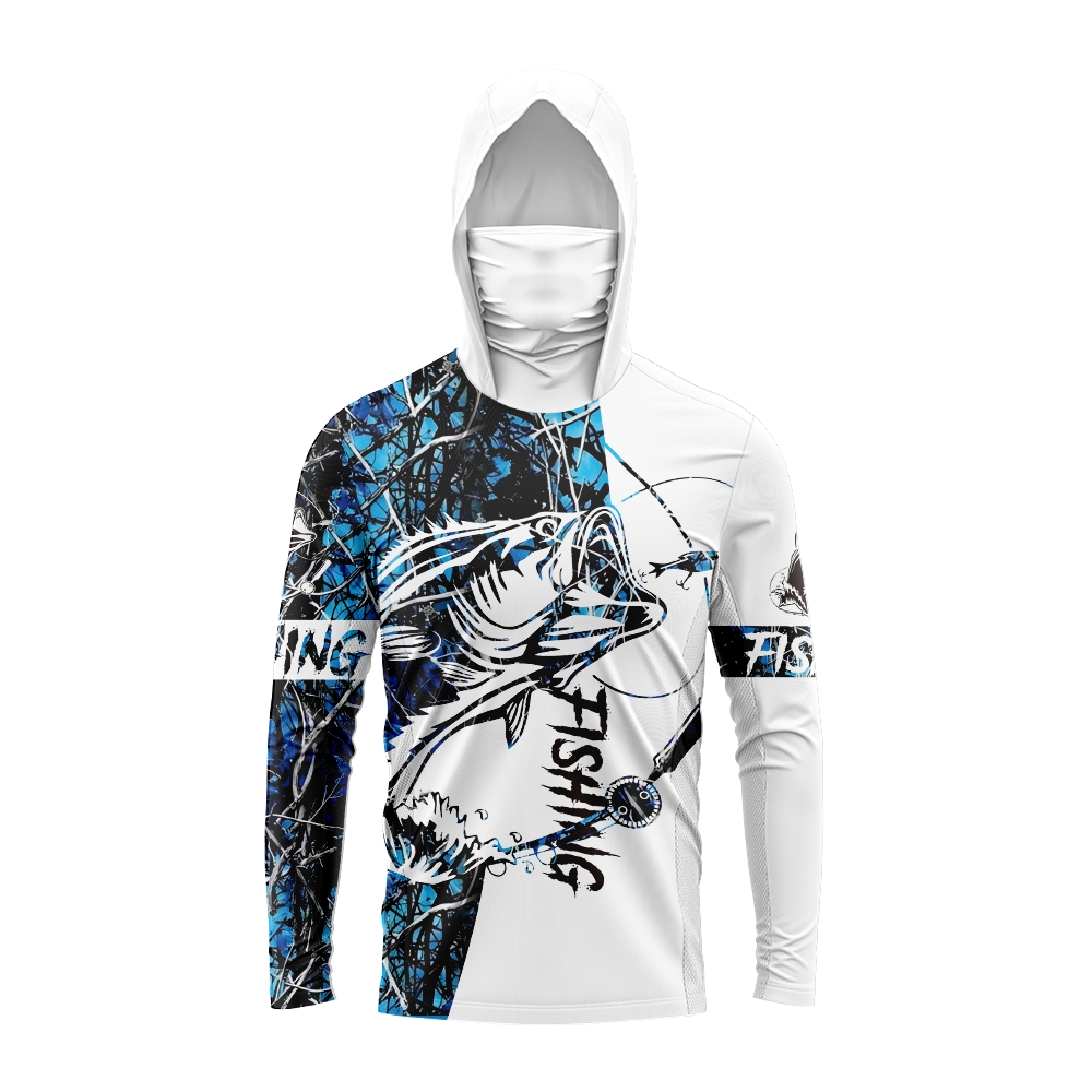 Men Bass Fish Print Fishing Ho - Sports Mask Breathable review and price