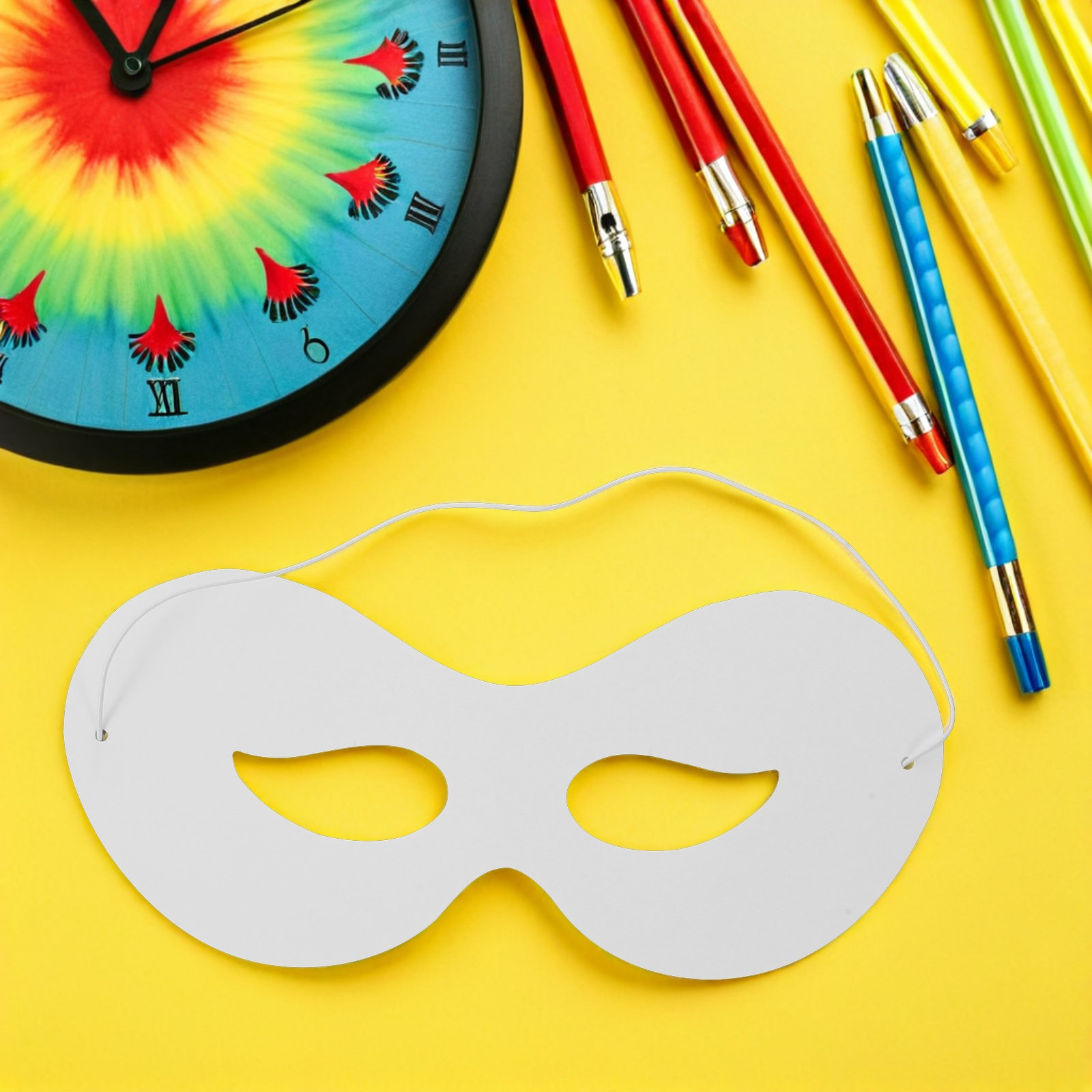 40Pcs Children DIY Paintable W - Kids Face Mask review and price