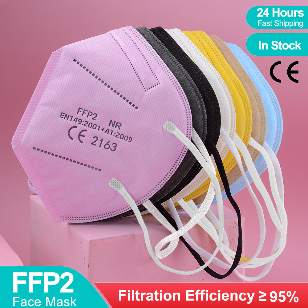 5Layer FFP2 Masks CE Approve K - Black Face Mask Pack review and price