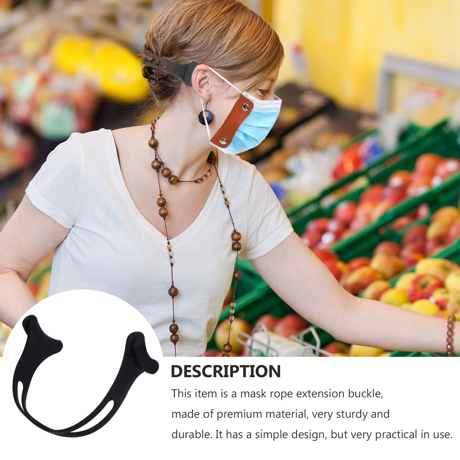 3Pcs Professional Grade Silico - Mask Ear Saver Strap review and price
