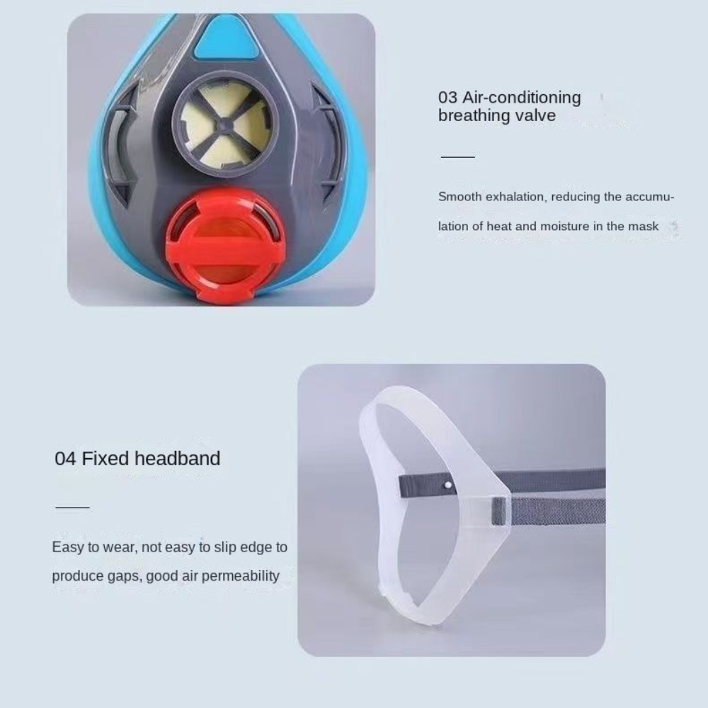 Silicone Dustproof Half Mask R - Respirator Half Face review and price