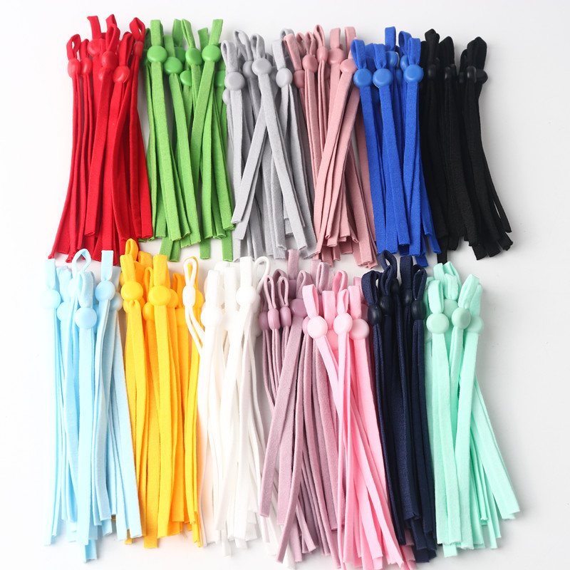 50Pcs Mask Elastic Band Color  - Mask Lanyard Adjustable review and price