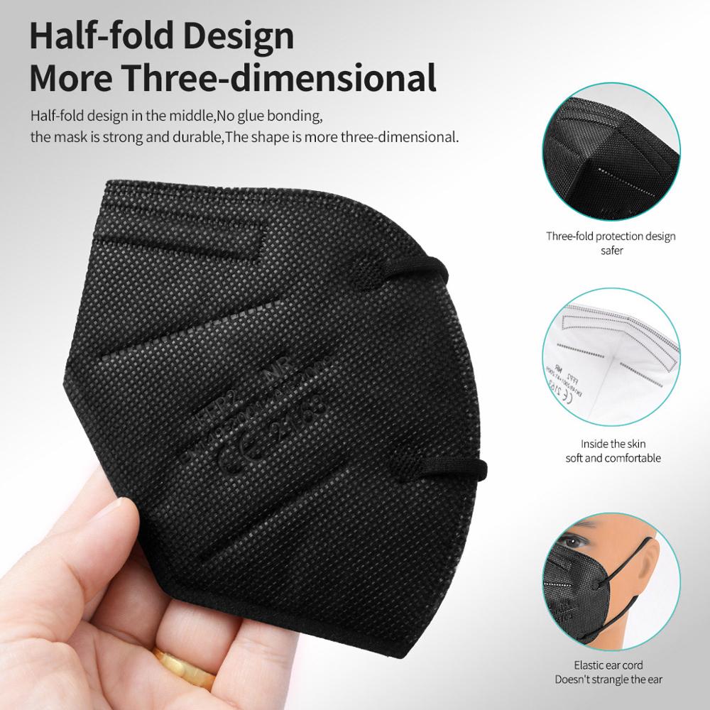 10-100Pcs FFP2 Masks KN95 Masc - Kn95 Respirator Mask review and price