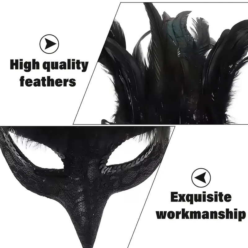 Black Feather Raven Half Face  - Respirator Half Face review and price