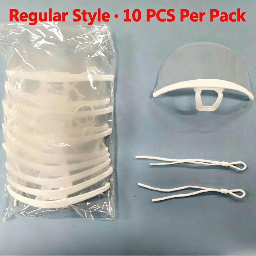 Anti-Fog Clear Catering Mouth  - Mask Lanyard Adjustable review and price