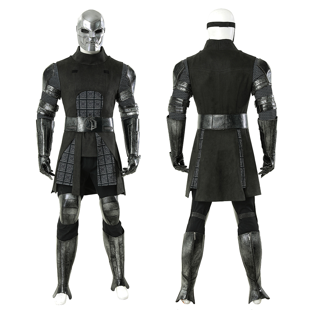 New Doctor Doom Cosplay Costum - Black Face Mask Pack review and price
