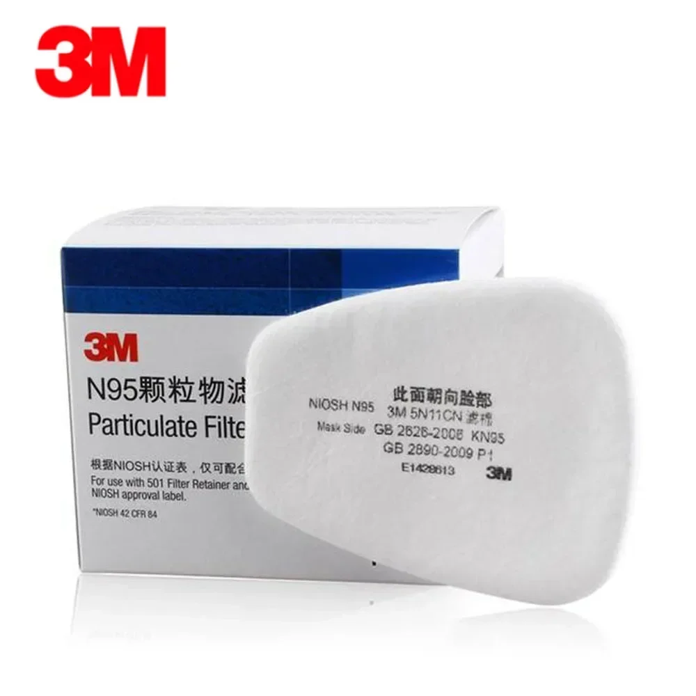 10pcs/Box 3M 5N11 Cotton Filte - Face Mask Storage Box review and price