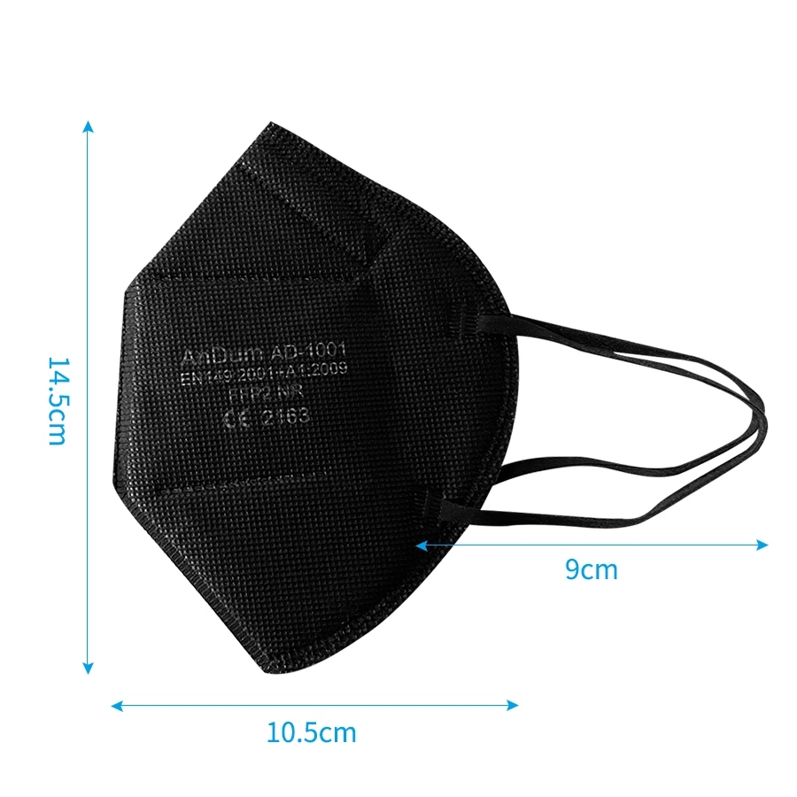 5PCS FFP2 Mask CE Approved Fil - Anti Pollution Mask review and price
