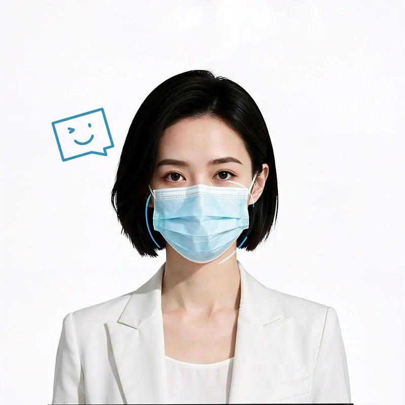 50pcs/100pcs/150pcs Premium Co - Disposable Mask Blue review and price