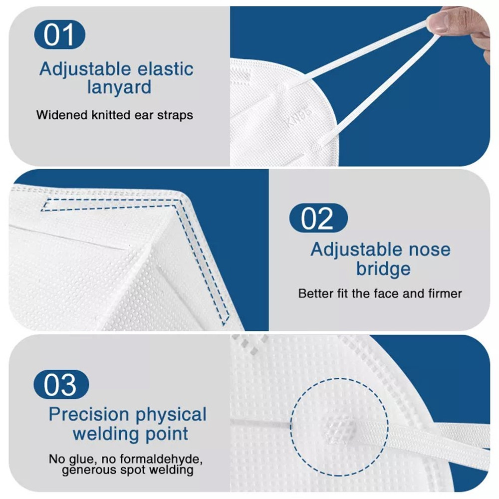 FFP2 Face Mask KN95 Facial Mas - Kn95 Respirator Mask review and price
