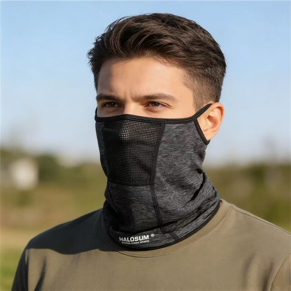 Ice Silk Breathable Mesh Face  - Sports Mask Breathable review and price